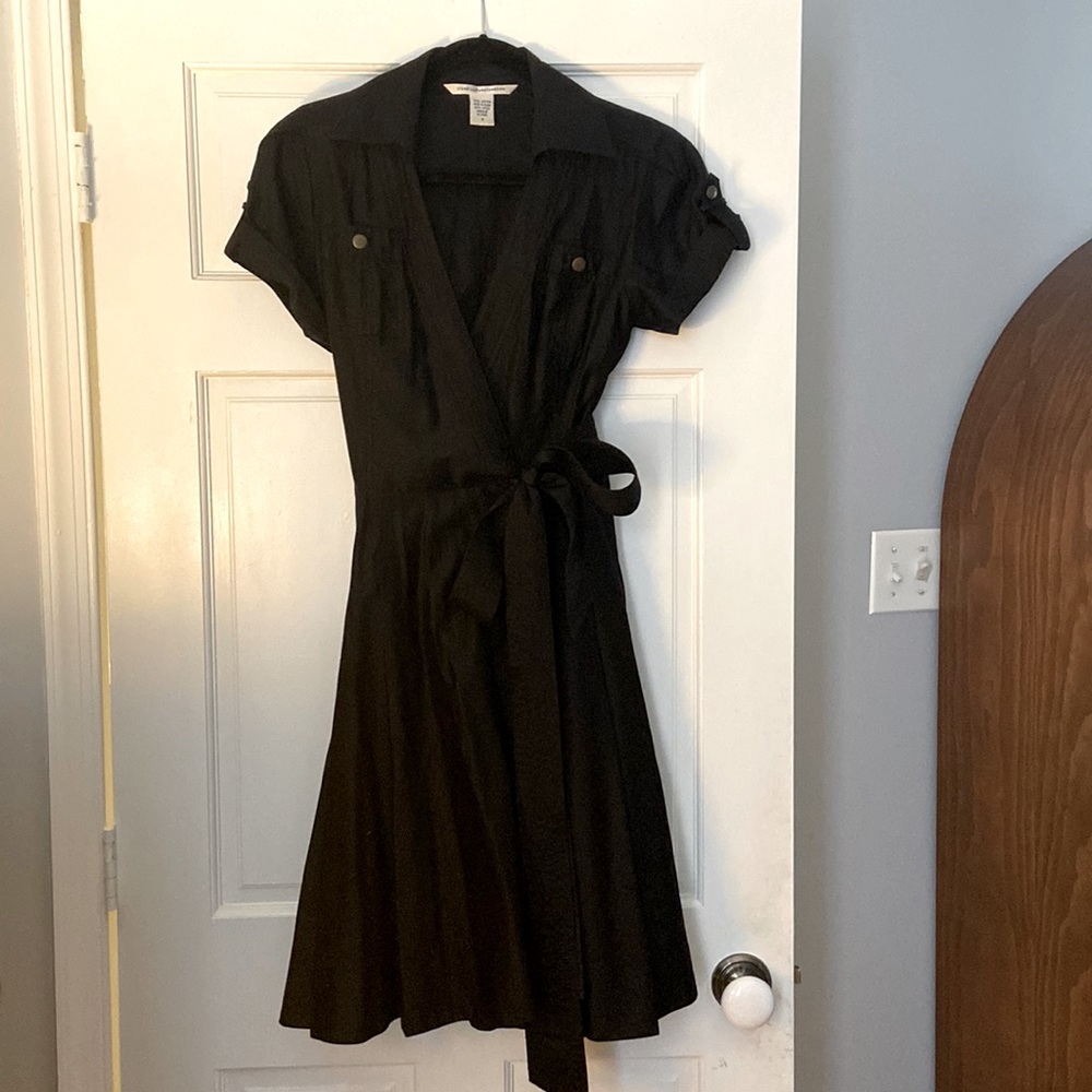 DVF lovely wrap LBD